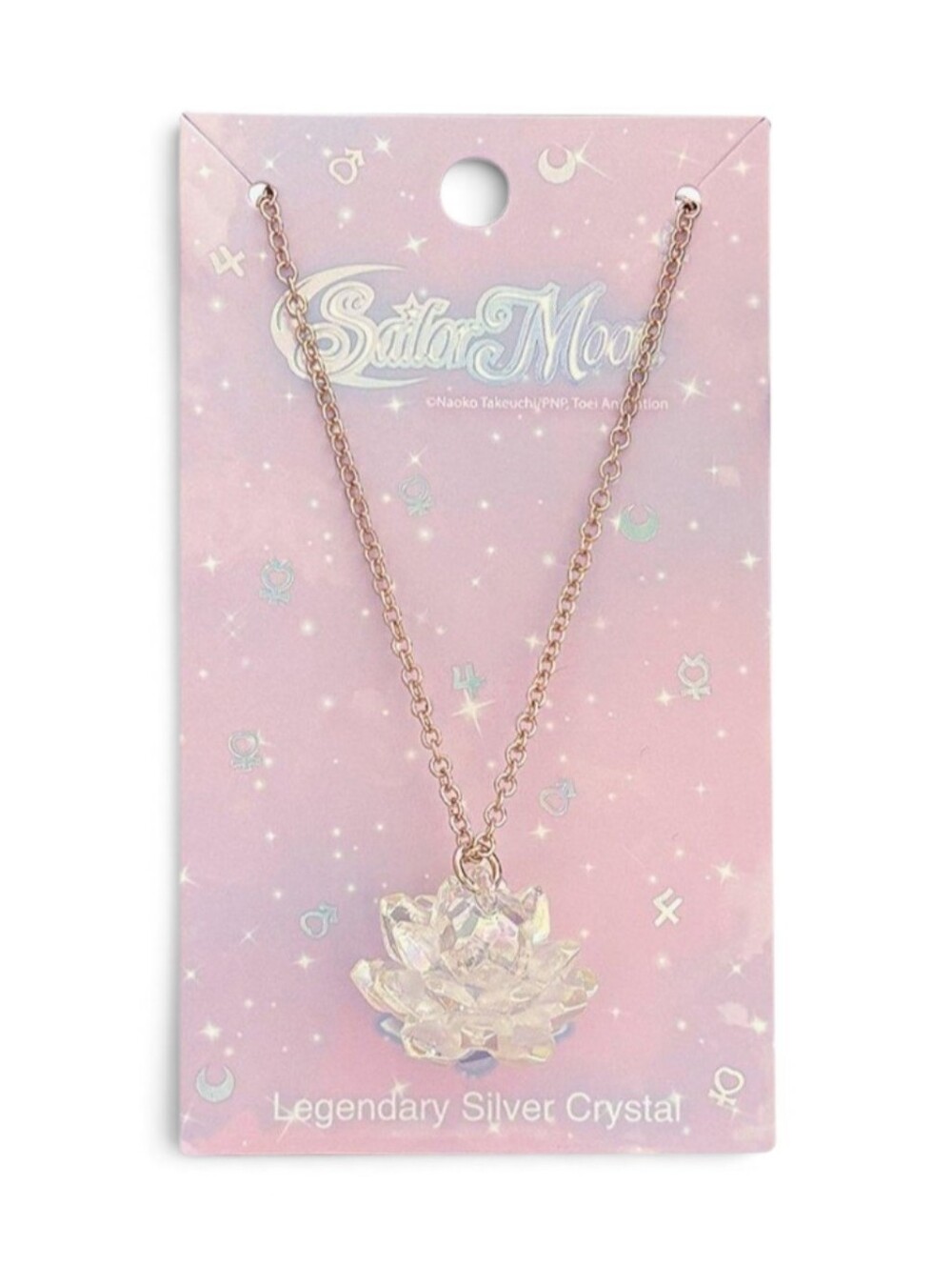 Pretty Guardian Sailor Moon Legendary Silver Crystal Necklace